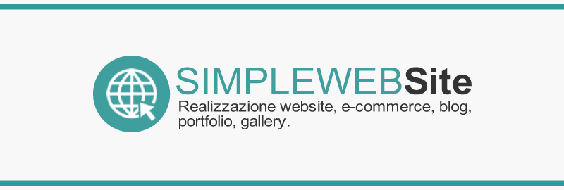 Realizzazione website, e-commerce, blog, portfolio, gallery